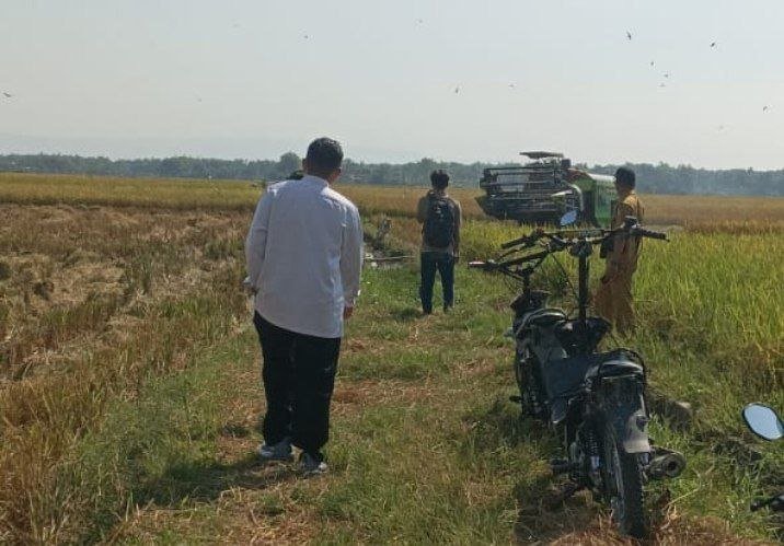 Pemdes Kedungbondo dan PU SDA Tinjau Lokasi Pembangunan Saluran Irigasi Sepanjang 540 Meter