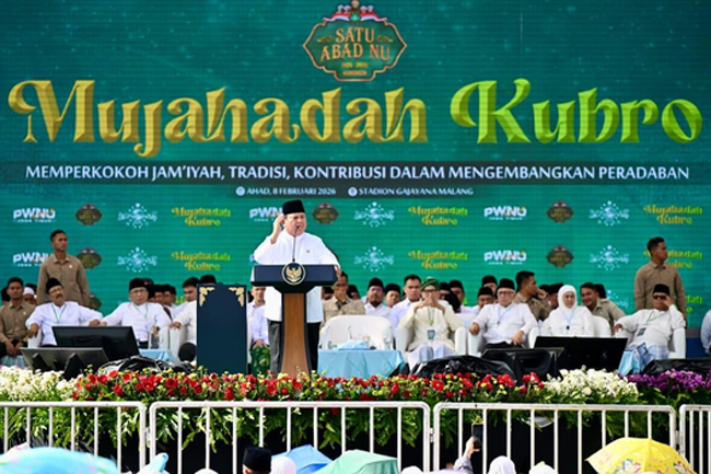 Presiden RI Prabowo Subiyanto Diundang ke Muktamar ke 35 NU di Ponpes Tambakberas