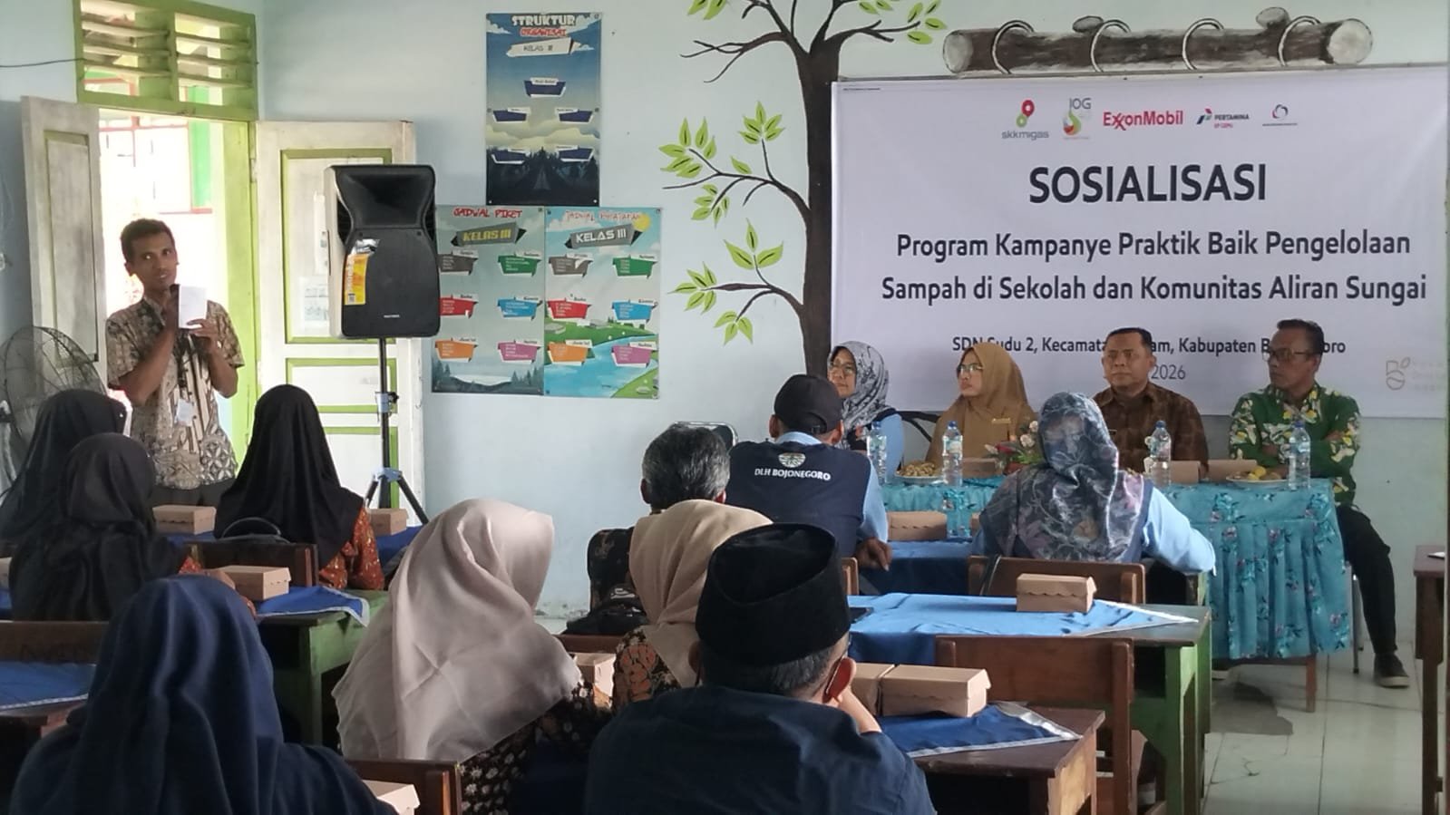 Menuju Adiwiyata, Dua SD di Gayam Perkuat Pengelolaan Sampah Mandiri