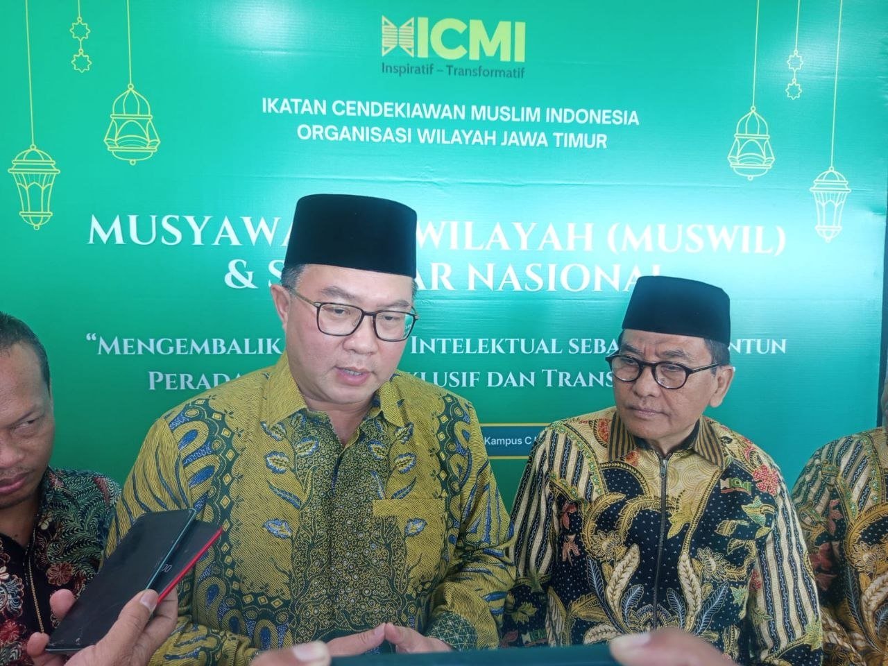 Muswil ICMI Jatim Tegaskan Peran Intelektual sebagai Penuntun Peradaban Bangsa