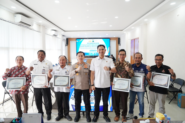 Josjis..! PBV BOVOBOKA Dapat Penghargaan dari PBVSI Bojonegoro