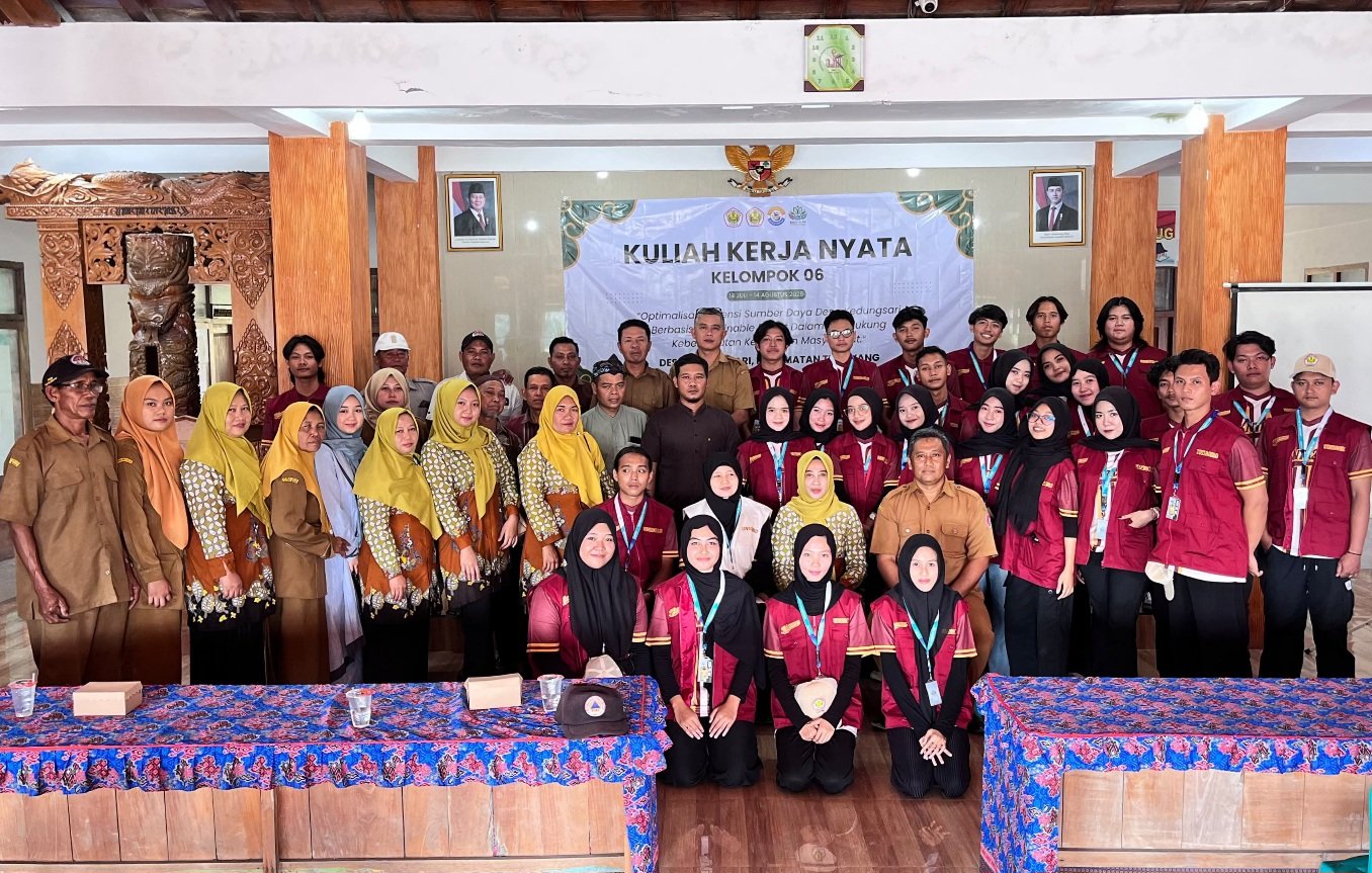 Buka KKN-TK di Desa Kedungsari, Mahasiswa Unigoro Fokus Edukasi Kelestarian Hutan