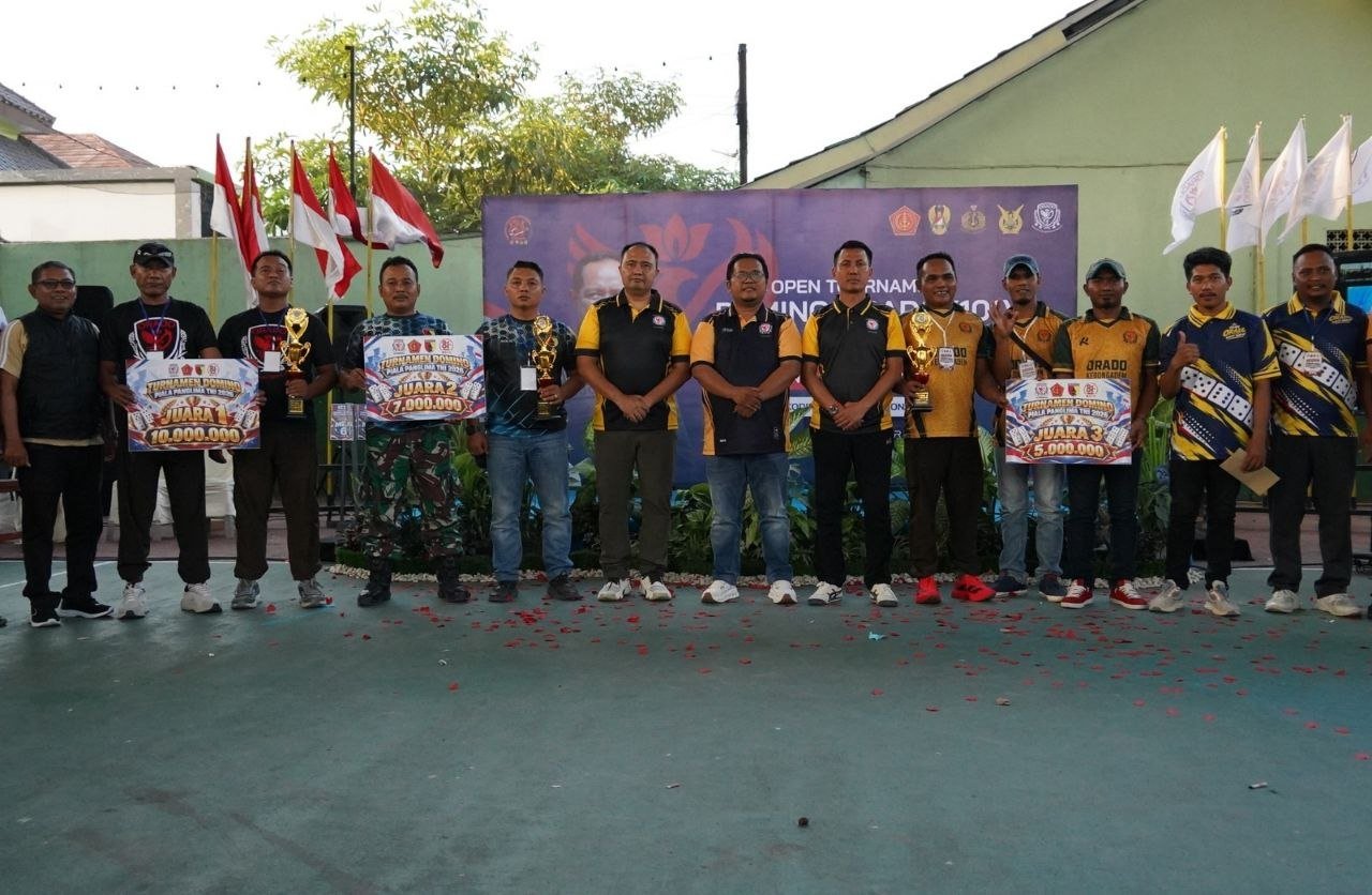 Turnamen Domino Piala Panglima TNI di Bojonegoro, Kapas...