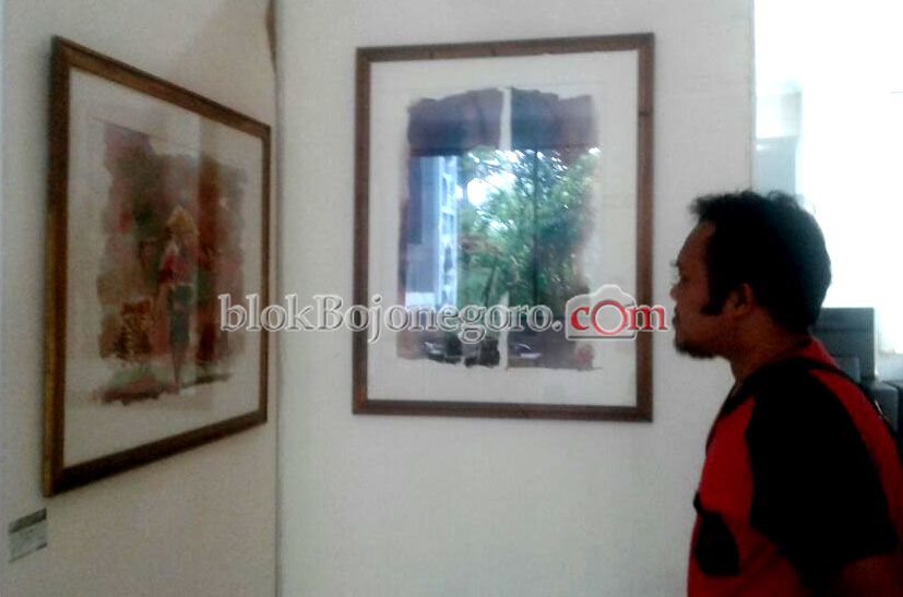 Matoh, Kolcai Jogjakarta Buka Pameran Lukisan di Bojonegoro