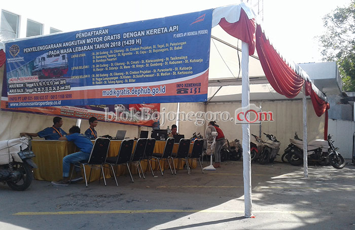 Program Angkutan Motor Gratis, Perhari Kirim 17 Motor