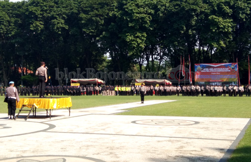 Siapkan Personil, Polres Simulasi Amankan Pilkada Serentak