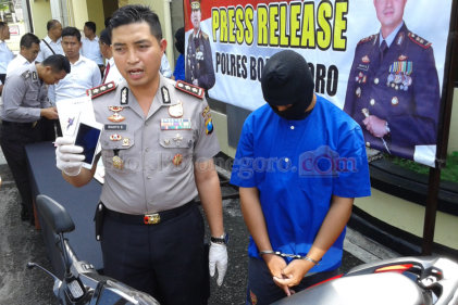 Jambret, Penjual Baju Asal Dander Diamankan Polisi
