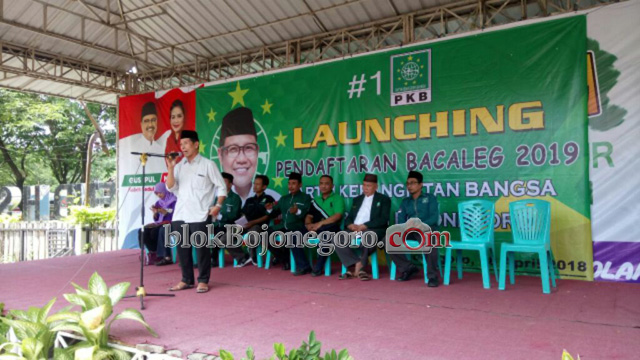 Lauching Pendaftaran Caleg, PKB Bojonegoro Targetkan 15 Kursi