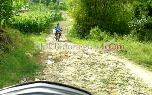Jalan Rusak di Deling, ini Tanggapan Kades