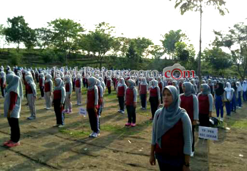 Untuk Promosi, Senam Perwosi Digelar di Tempat Wisata