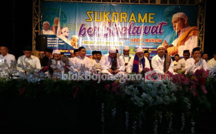 Peringati Isra' Mi'raj Para Habaib Hadiri Sukorame Bersholawat