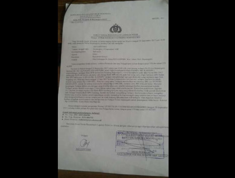 Merasa Tertipu Petugas Bank, Warga Sekar Lapor Polisi