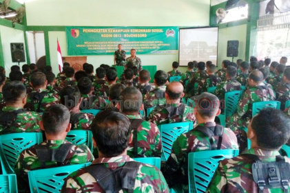 Kodim Tingkatkan Kemampuan Komunikasi Sosial