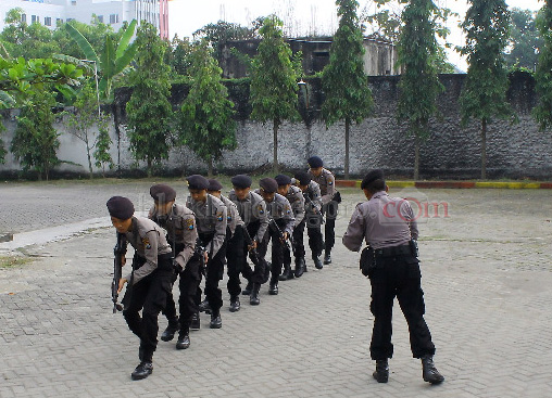 Antisipasi Terorisme, Polres Bojonegoro Latih Wanteror