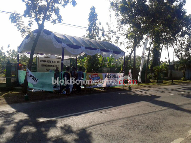 PMI Bojonegoro Dirikan Dua Pos di Daerah Perbatasan