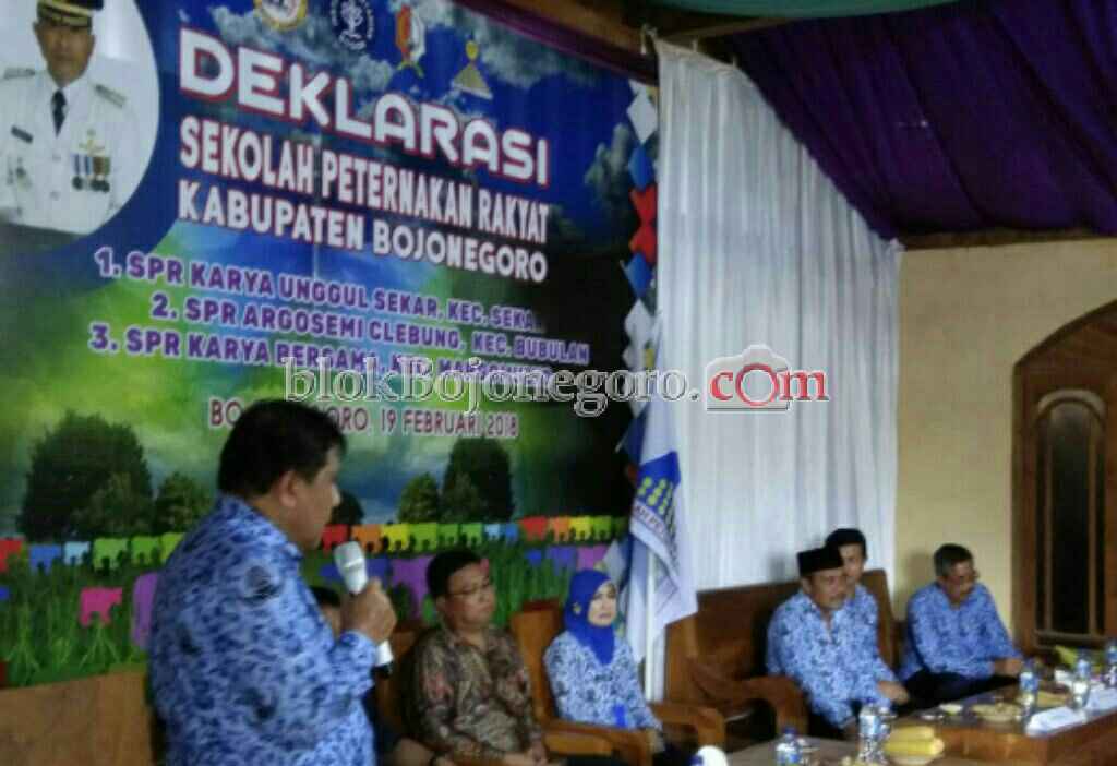 Sukses, Warga Sekar Deklarasi Sekolah Peternak Rakyat