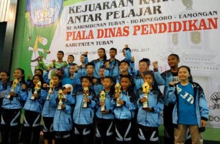 Kejuaraan Antar Pelajar, Inkanas Bojonegoro Borong 21 Medali