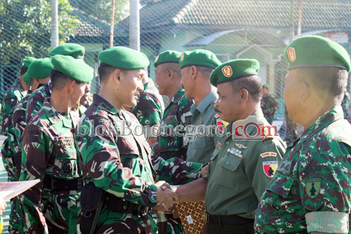 Purna Tugas, Dandim Beri Penghargaan