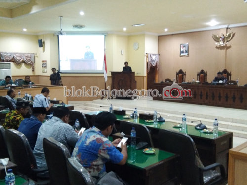 Undang Pemkab, DPRD Bojonegoro Gelar Paripurna