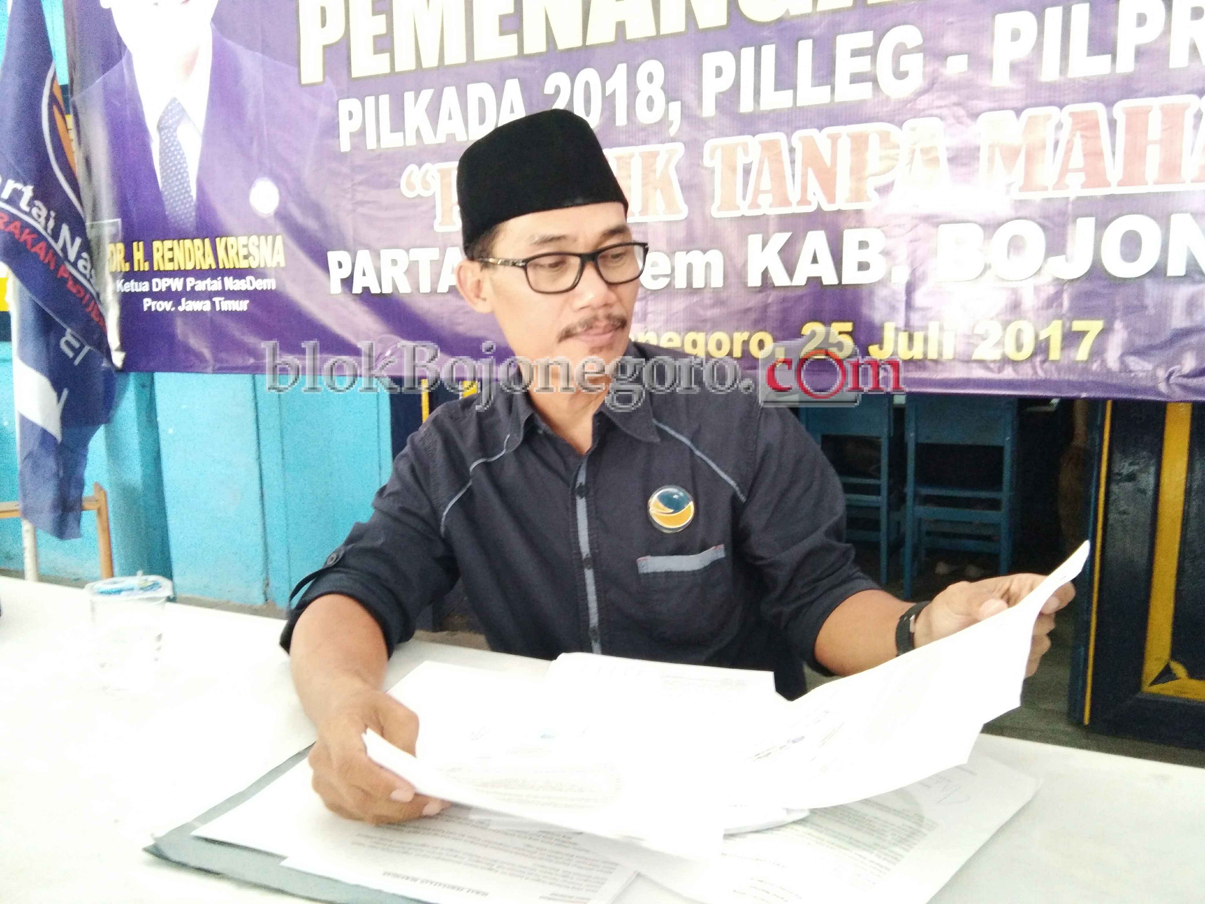 Didukung 21 DPC, Alham Daftar Bacabup