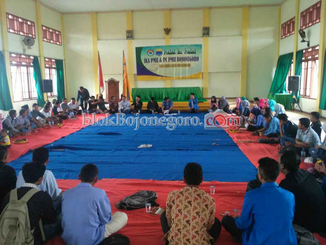 IKA PMII dan PC PMII Bojonegoro Adakan Halal Bihalal