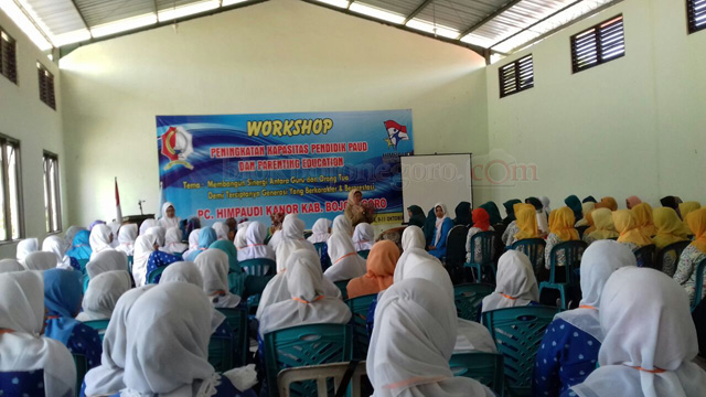 Tingkatkan Kapasitas, Himpaudi Kanor Gelar Workshop