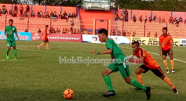 Baru Dua Menit Persibo Jebol Gawang Bumi Wali FC