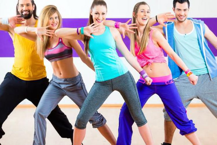 Парни на Zumba