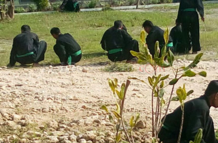 Ranting PSHT Bubulan Lakukan Baksos di Puskesmas