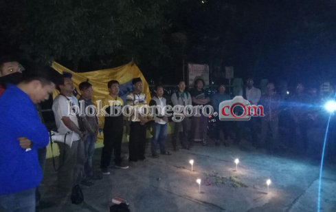 Dukung Perppu Ormas, PC PMII Bojonegoro Lakukan Aksi