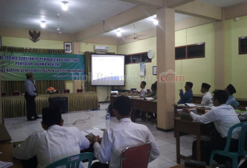 35 Penyuluh Agama Ikut Diklat di Kemenag Bojonegoro