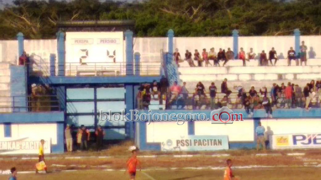 Dahsyat..! Persibo Bekuk Perspa Pacitan 4-2