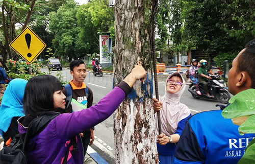Mahasiswa Pecinta Alam Stiekia dan AKN Cabut Paku
