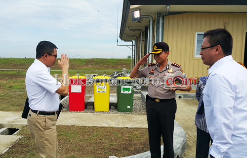 Kapolres Sambut Kedatangan Menteri ESDM Ignasius Jonan