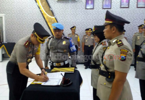 Kasat Reskrim dan Kasat Binmas Polres Resmi Diganti