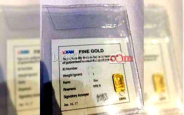 Emas Batangan Dibuka Naik Rp3.000/gram