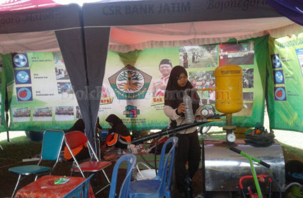 Saka Bojonegoro Pamerkan Kelengkapan Saat Festival Wirakarya