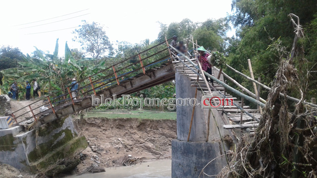 Pemdes Jawik akan Buat Jembatan Darurat