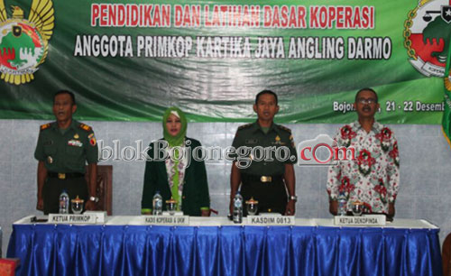 Bentuk Koperasi Profsional, Kodim 0813 Adakan Diklat