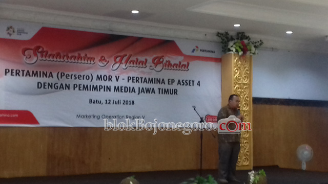 Pertamina MOR V dan EP Asset 4 Undang Pimpinan Media di Jatim