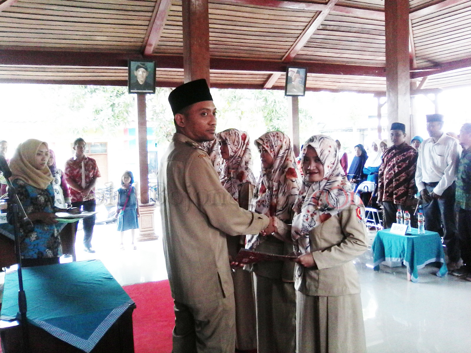 4 Perangkat Desa Kalianyar Dilantik, ini Pesan Camat