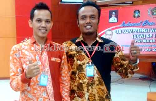 2 Reporter blokMedia Group Ikuti UKW di Blitar
