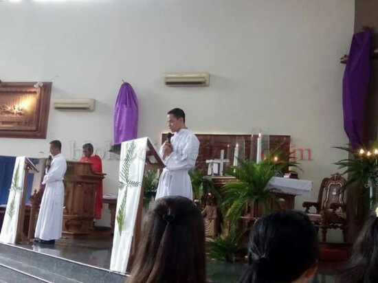 Kebaktian Paskah Dijaga Ketat 1 Peleton Personel