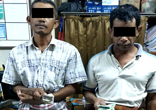 Resmob Polres Tangkap Bandar Judi dan Penombok