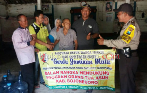 Tiga Pilar Desa Simorejo, Silaturahim dan Salurkan Bantuan