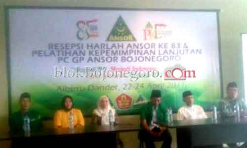 PC GP Ansor Gelar Resepsi Harlah ke-83 dan PKL