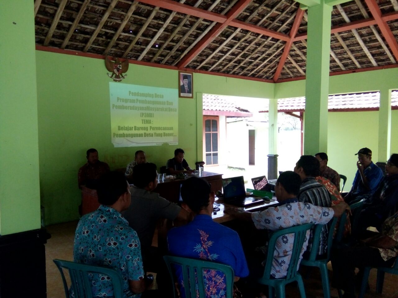 Pendamping Desa dan Aparatur Dilatih Perencanaan Pembangunan