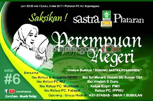 Nanti Malam, Lesbumi Adakan Sastra Pelataran Ke-6