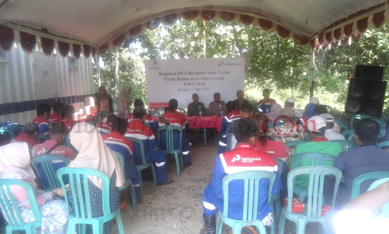 Pertamina EP Asset 4 Do'a Bersama Anak Yatim