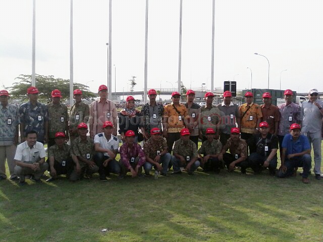 Pemdes Brabowan Kunjungi Lapangan Banyuurip